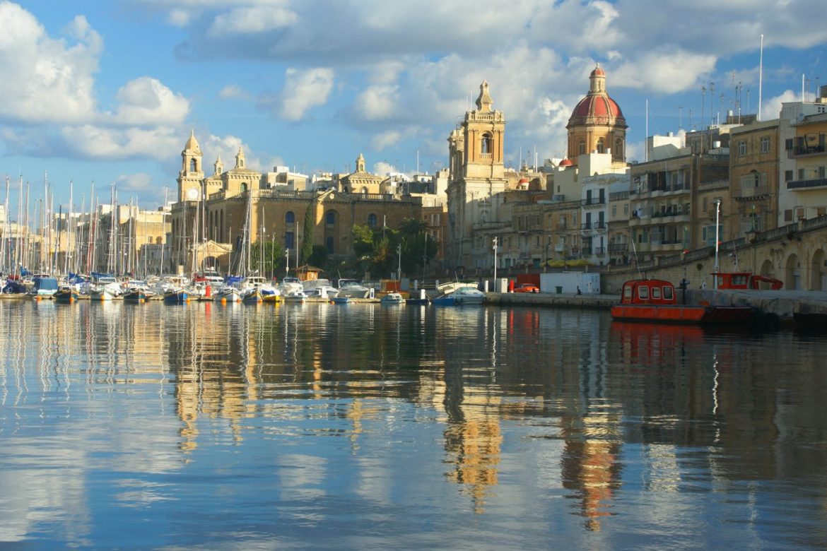 Birgu marina, Malta
