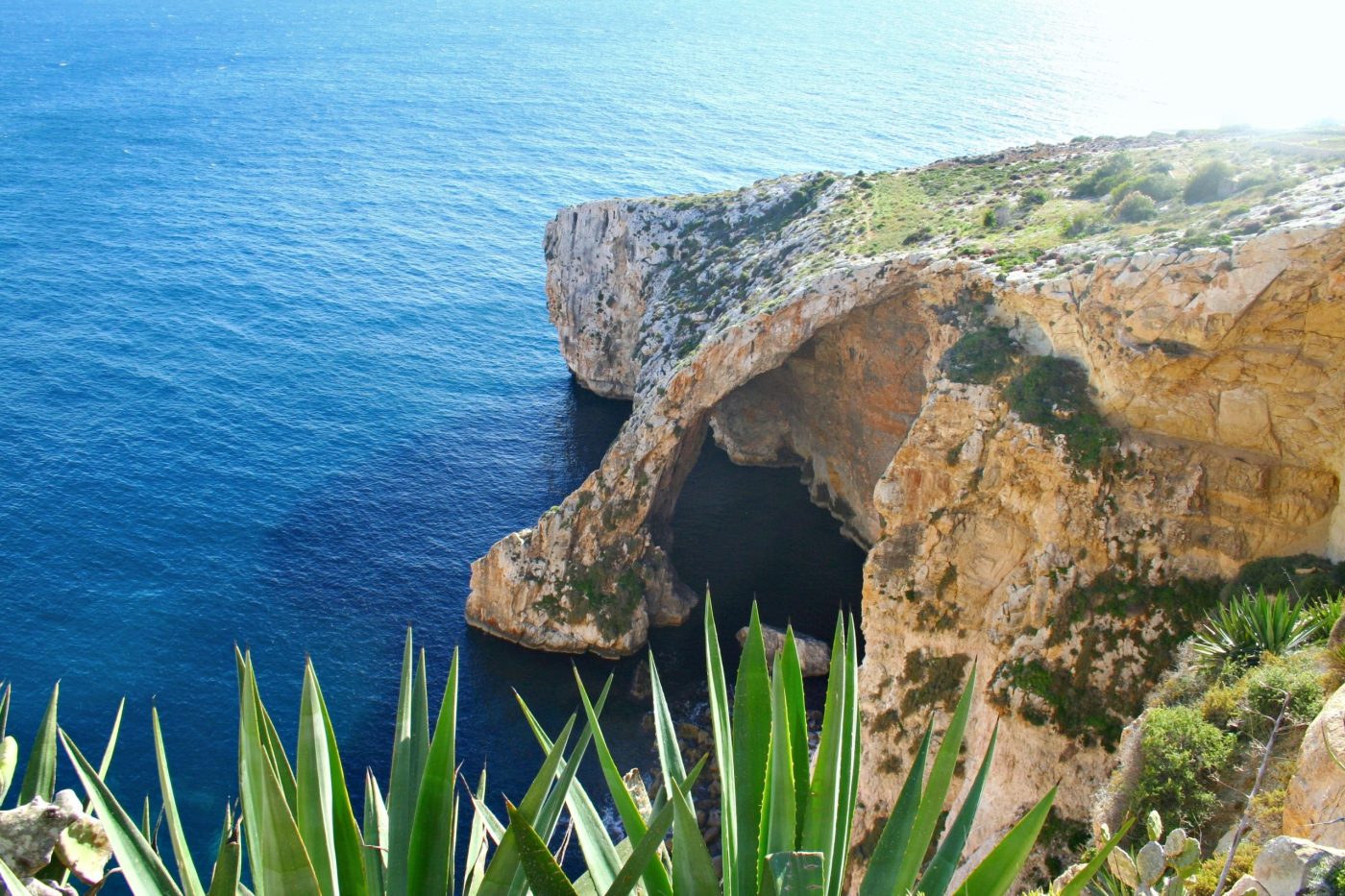 Blue Grotto deniz mağaraları, Malta