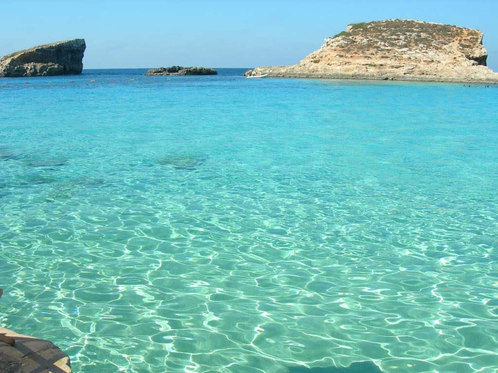 Comino adası ve Blue Lagoon