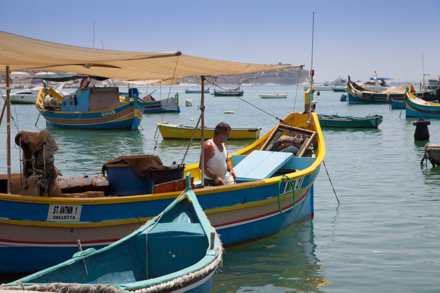Marsaxlokk balıkçı köyü, Malta