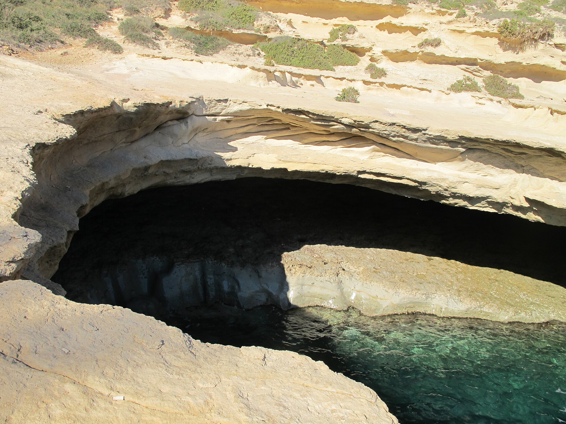 St Peter's Pool doğal havuzu, Marsaxlokk