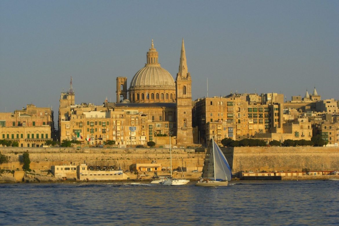 Malta'nın başkenti Valletta