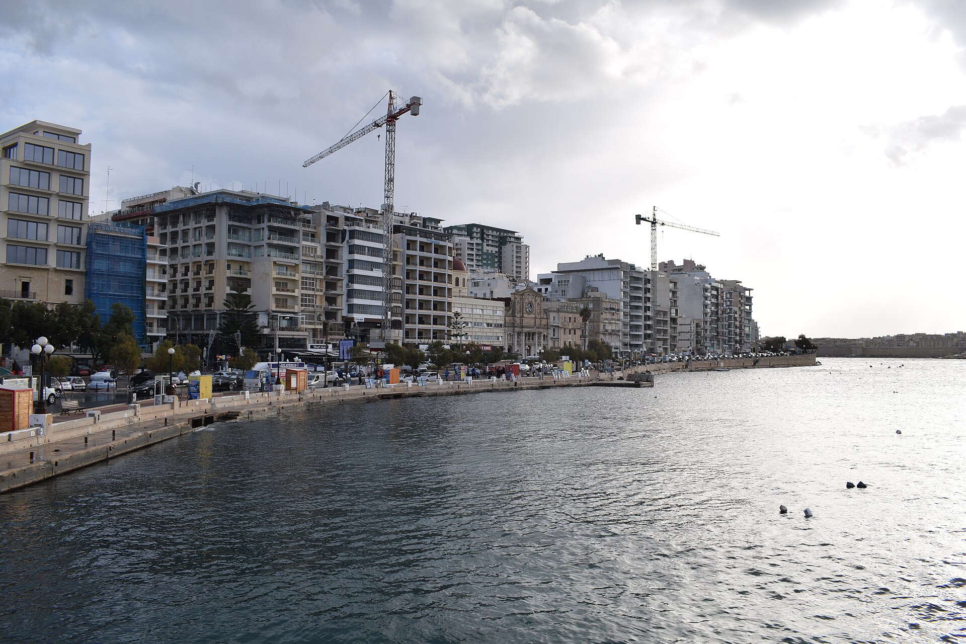 Sliema Tigné sahili, Malta
